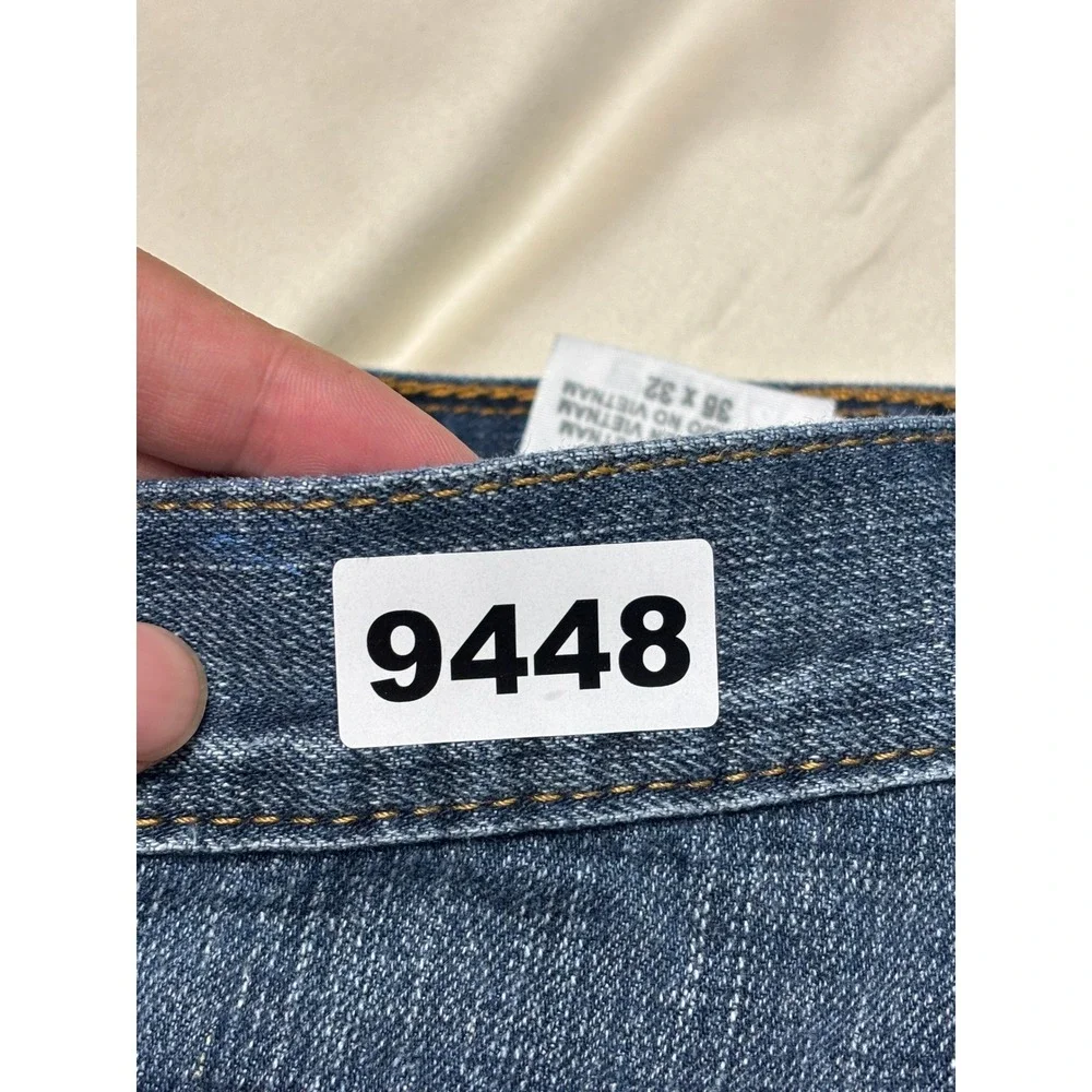 Levis 559 Relaxed Straight Jeans Mens 36x32 Blue Denim 100% Cotton 00559-0231